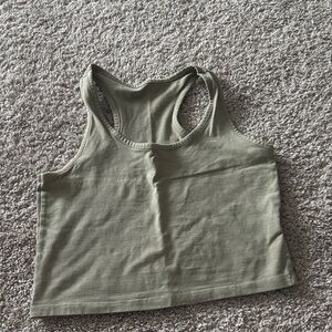 Amazon Olive Women's Crop Top